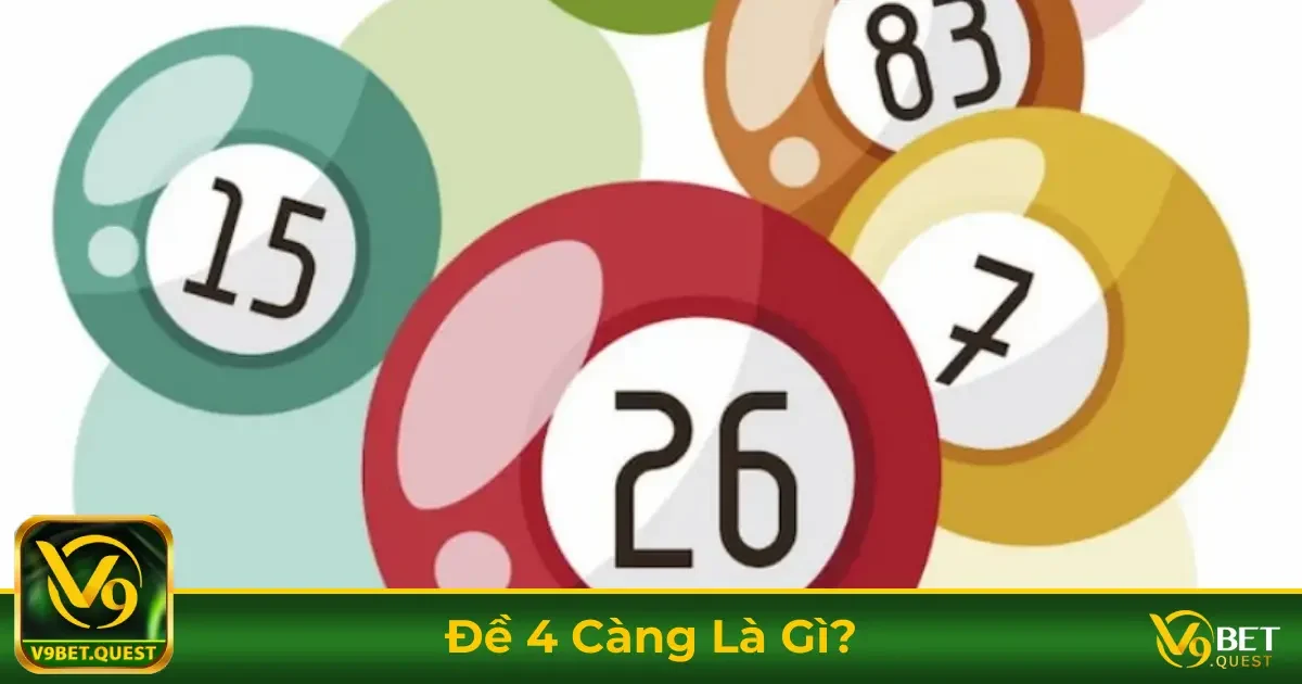 Cách Chơi Đề 4 Càng & Cách Xác Định Kết Quả