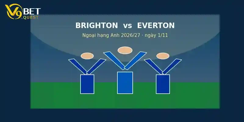 Soi kèo Brighton vs Everton – V9bet