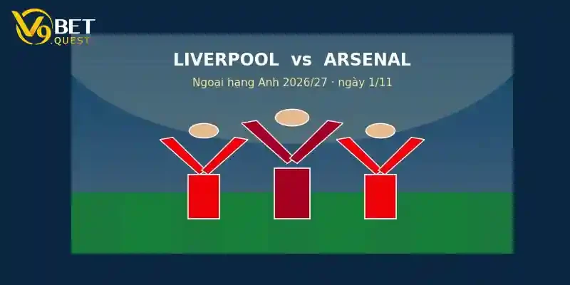 Soi kèo Liverpool vs Arsenal – V9bet